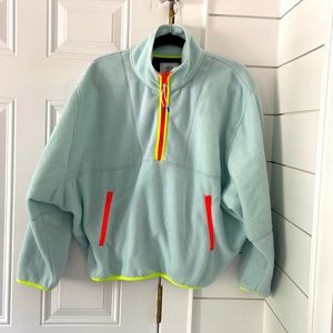 Urban Outfitters Fleece Quarter Zip Pullover